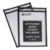 Shop Ticket Holders, Stitched, Both Sides Clear, 50", 6 x 9, 25/BX