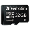 Verbatim(R) MicroSDHC Card with Adapter