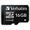 Verbatim(R) MicroSDHC Card with Adapter