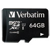 Verbatim(R) microSDXC Card with SD Adapter
