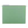 Color Hanging Folders with 1/3-Cut Tabs, 11 Pt. Stock, Green, 25/BX
