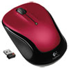 M325 Wireless Mouse, Right/Left, Red