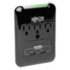 Tripp Lite Protect It!(TM) Three-Outlet, 2.1 Amp Two USB Surge Suppressor