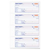 Money and Rent Receipt Books, 2-3/4 x 7 1/8, Two-Part Carbonless, 400 Sets/Book