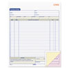 Purchase Order Book, 8-3/8 x 10 3/16, Three-Part Carbonless, 50 Sets/Book
