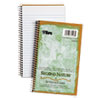 Second Nature Subject Wirebound Notebook, Narrow, 5 x 8, White, 80 Sheets