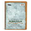 Second Nature Subject Wirebound Notebook, 8 1/2" x 14", White, 50 Sheets