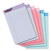 Prism Plus Colored Legal Pads, 5 x 8, Pastels, 50 Sheets, 6/PK