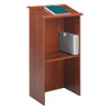 Stand-Up Lectern, 23w x 15-3/4d x 46h, Cherry