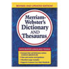 Merriam Webster(R) Paperback Dictionary and Thesaurus