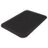 Pro Top Anti-Fatigue Mat, PVC Foam/Solid PVC, 36 x 60, Black