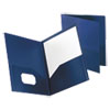Oxford(TM) Poly Twin-Pocket Folder