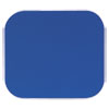 Polyester Mouse Pad, Nonskid Rubber Base, 9 x 8, Blue
