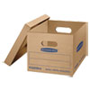 SmoothMove Classic Moving/Storage Box, 15L x 12W x 10H, Kraft, 10/Carton