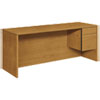 10500 Series 3/4-Height Right Pedestal Credenza, 72w x 24d x 29-1/2h, Harvest