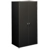 Assembled Storage Cabinet, 36w x 24-1/4d x 71-3/4h, Charcoal