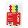 Self-Adhesive Removable Color-Coding Labels, 3/4" dia, Assorted, 1260/Pack