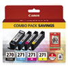 Canon(R) 0373C005 Ink & Paper Pack