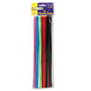Regular Stems, 12" x 4mm, Metal Wire, Polyester, Assorted, 100/Pack