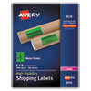 Avery(R) Neon Shipping Labels