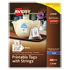 Avery(R) Printable Tags with Strings
