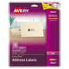 Avery(R) Matte Clear Easy Peel(R) Mailing Labels