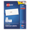 Avery(R) Easy Peel(R) White Address Labels