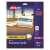 Avery(R) Premium Clean Edge Business Cards