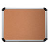 Universal(R) Deluxe Cork Board with Aluminum Frame