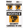 Headline Self-Stick Security Camera Combo Decal