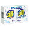All(R) Free Clear HE Liquid Laundry Detergent/Dryer Sheet Dual Vending Pack