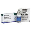 First Aid Only(TM) Eyewash Set with Adhesive Strips