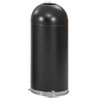 Safco(R) Dome Top Receptacle with Open Top