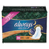 Always(R) Ultra Thin Overnight Pads with Wings