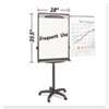 MasterVision(R) Tripod Extension Bar Magnetic Gold Ultra Dry Erase Easel