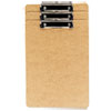 Universal(R) Hardboard Clipboard with Low-Profile Clip