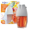BRIGHT Air(R) Electric Scented Oil Air Freshener Warmer and Refill Combo