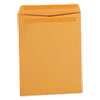 Self-Stick Open-End Catalog Envelope, #13 1/2, Square Flap, Self-Adhesive Closure, 10 x 13, Brown Kraft, 250/Box