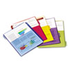 Poly 2-Pocket Index Dividers, Letter, Multicolor, 5-Tabs/Set, 4 Sets/Pack