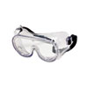 Chemical Safety Goggles, Clear Lens, Indirect Vent, Rubber Strap, 36/BX