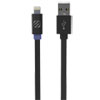 Scosche(R) flatOUT LED Charge & Sync Cable with Charge LED for Lightning(TM) USB Devices