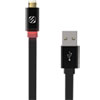 Scosche(R) flatOUT LED ZETip Reversible Micro Charge & Sync Cable with LED