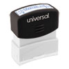 Universal(R) Pre-Inked One-Color Stamp