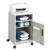 Safco(R) Steel Machine Stand with Open Storage Compartment