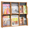 Safco(R) Expose(TM) Adjustable Magazine/Pamphlet Literature Display