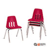 Virco(R) 9000 Series Classroom Chairs, 12" Seat Height