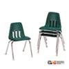 Virco(R) 9000 Series Classroom Chairs, 14" Seat Height