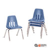 Virco(R) 9000 Series Classroom Chairs, 12" Seat Height