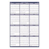 House of Doolittle(TM) 100% Recycled Poster Style Reversible/Erasable Yearly Wall Calendar