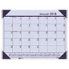 House of Doolittle(TM) EcoTones(R) 100% Recycled Monthly Desk Pad Calendar